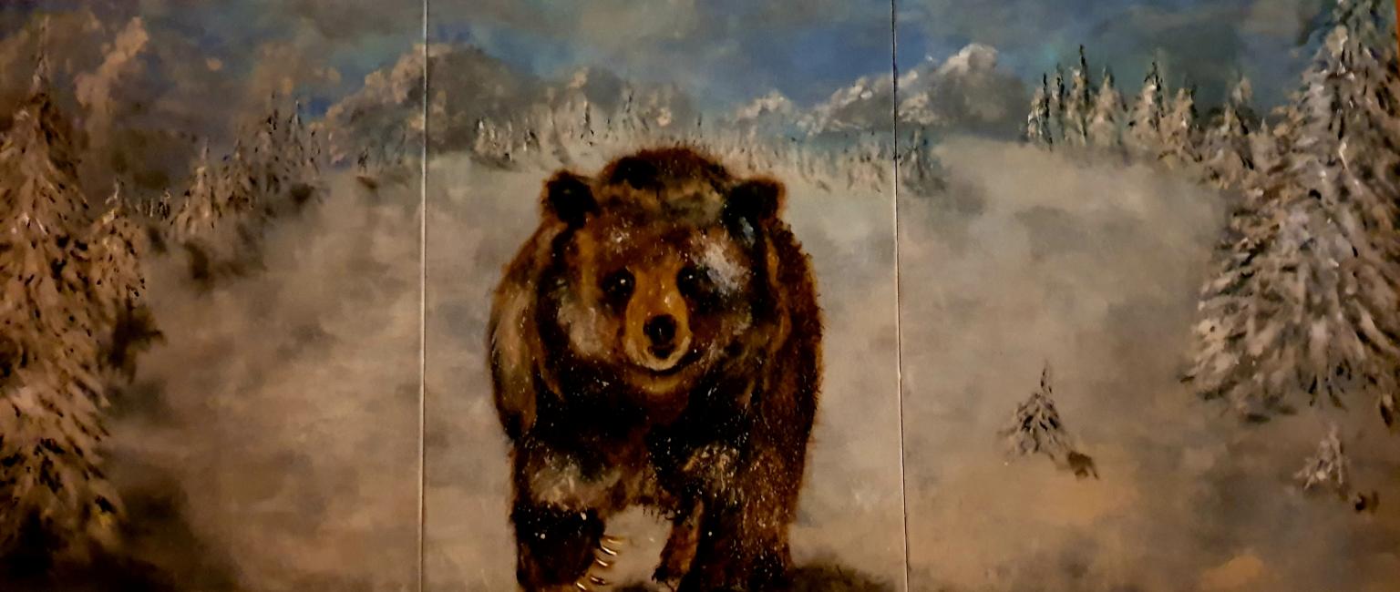 ArteDiAlina.com painting: Ursus arctos